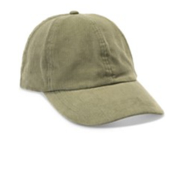Jenni Women's Olive  Corduroy Baseball Cap Olive NWT - Picture 1 of 2